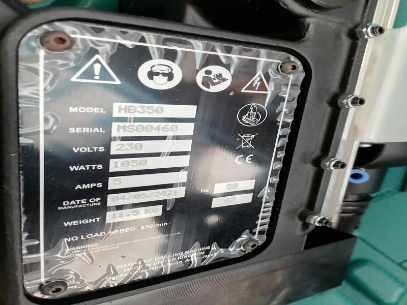 Makita HB350 Magnetic Drill - 1050w  'SOLD'