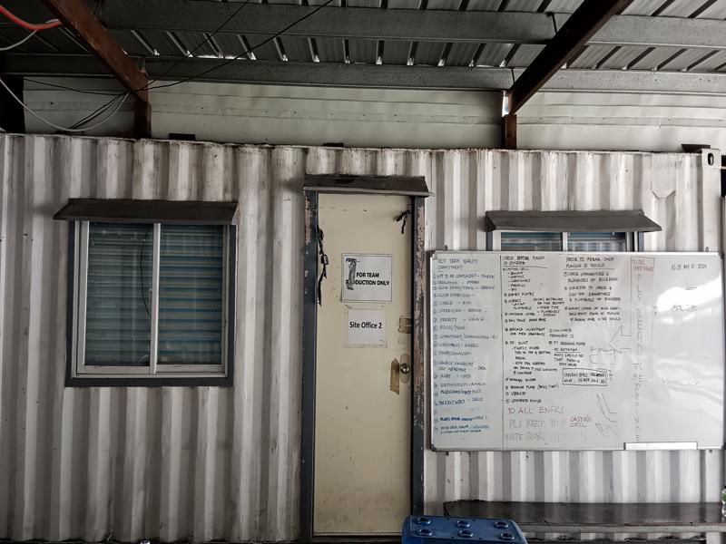 Office Container Van 6 (20ft)​ PCY2​ 2 Window, 1 Door 'SOLD'