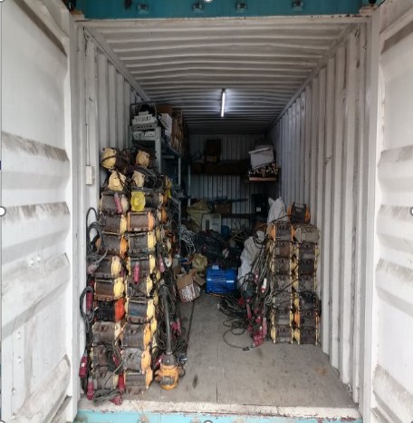 Office & Storage Container Van (20ft) 55, 56, 57 & 58