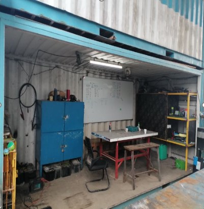 Office & Storage Container Van (20ft) 55, 56, 57 & 58