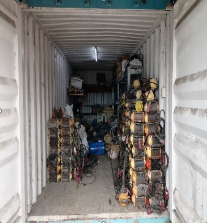 Office & Storage Container Van (20ft) 55, 56, 57 & 58