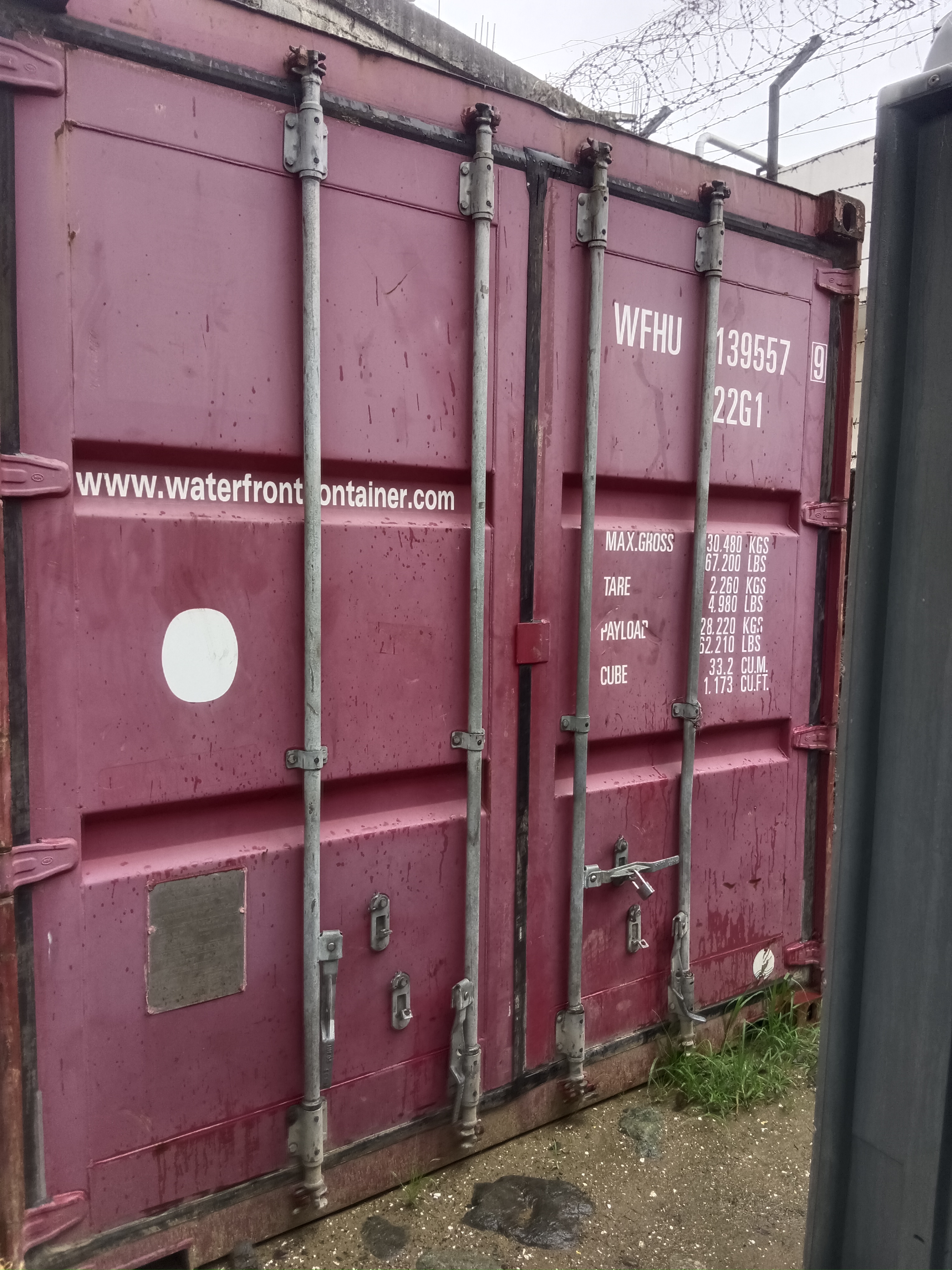 Storage Container Van 2 (20ft) 'SOLD'