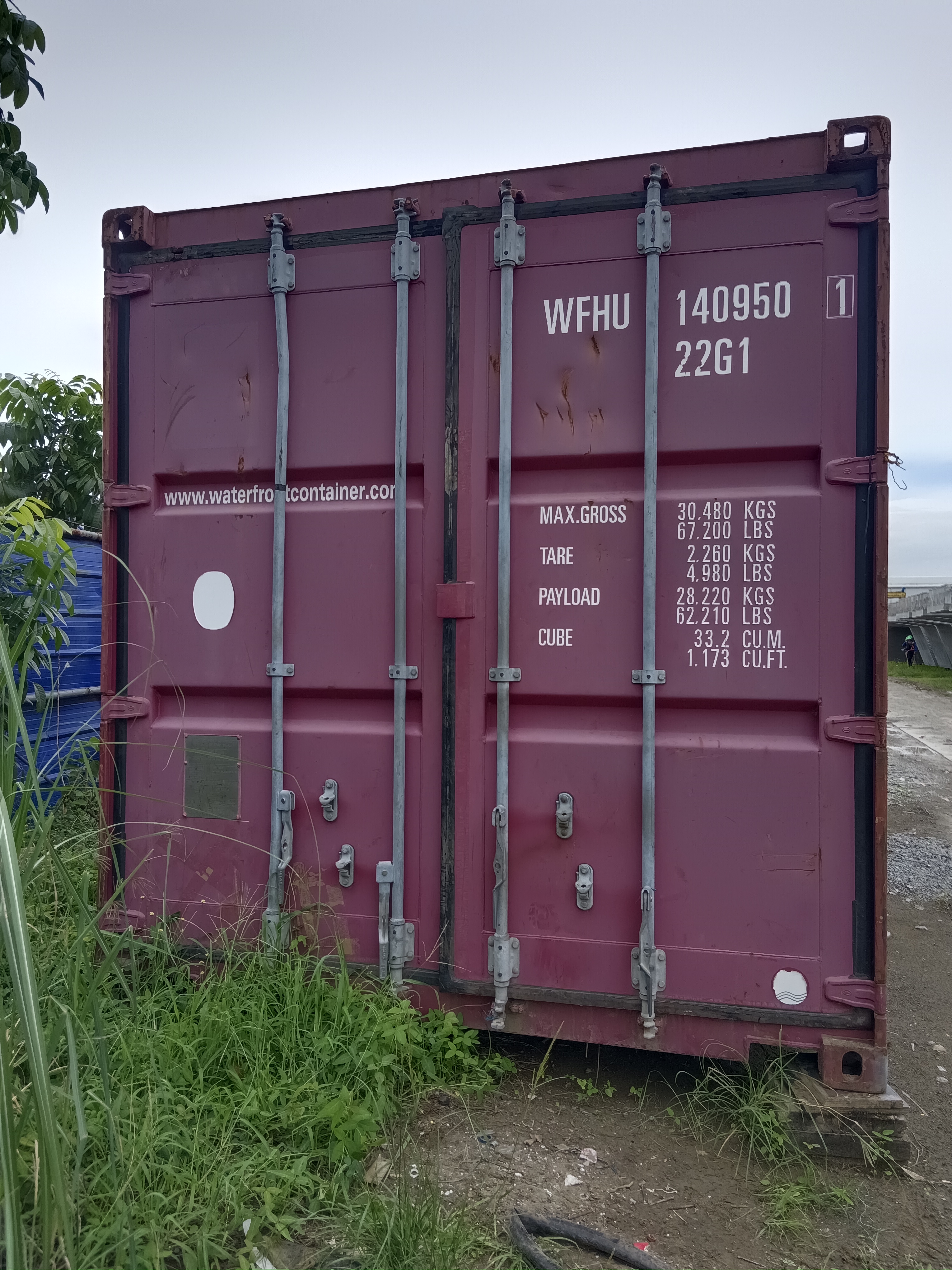 Storage Container Van 59 (20ft) 'SOLD'