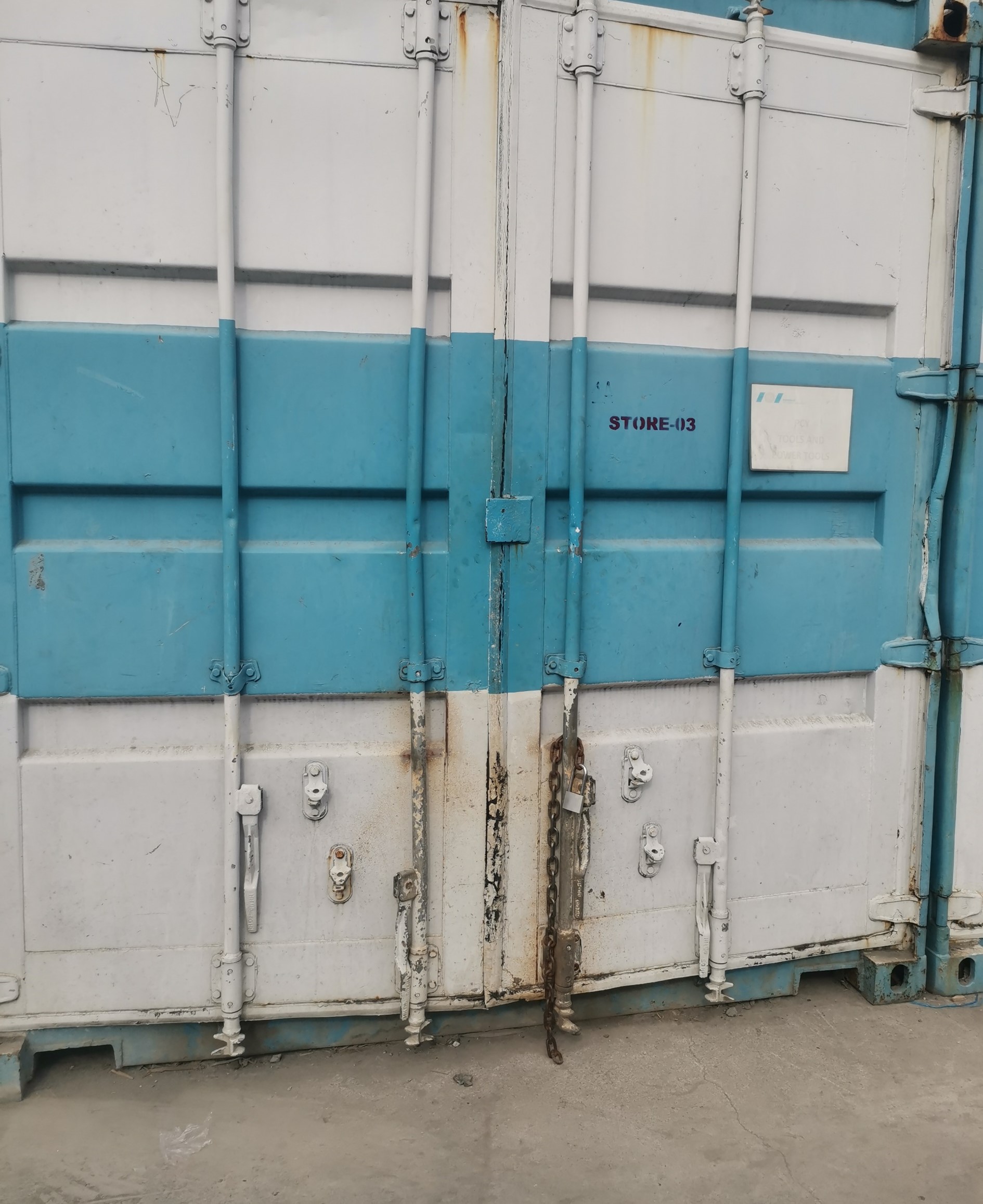 Storage Container Van (20ft) 35 & 36 'SOLD'