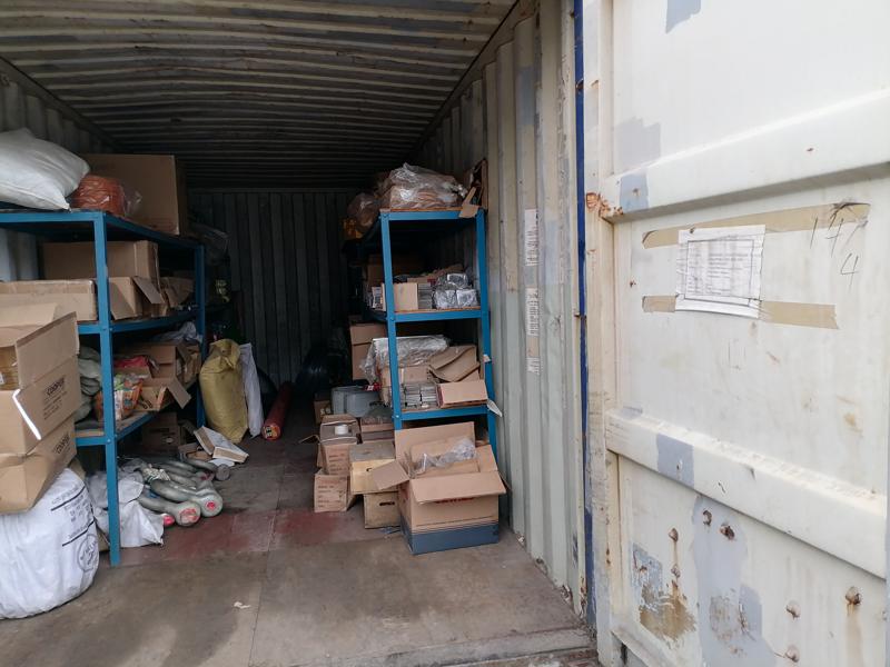 Storage Container Van 9 (20ft) 'SOLD'