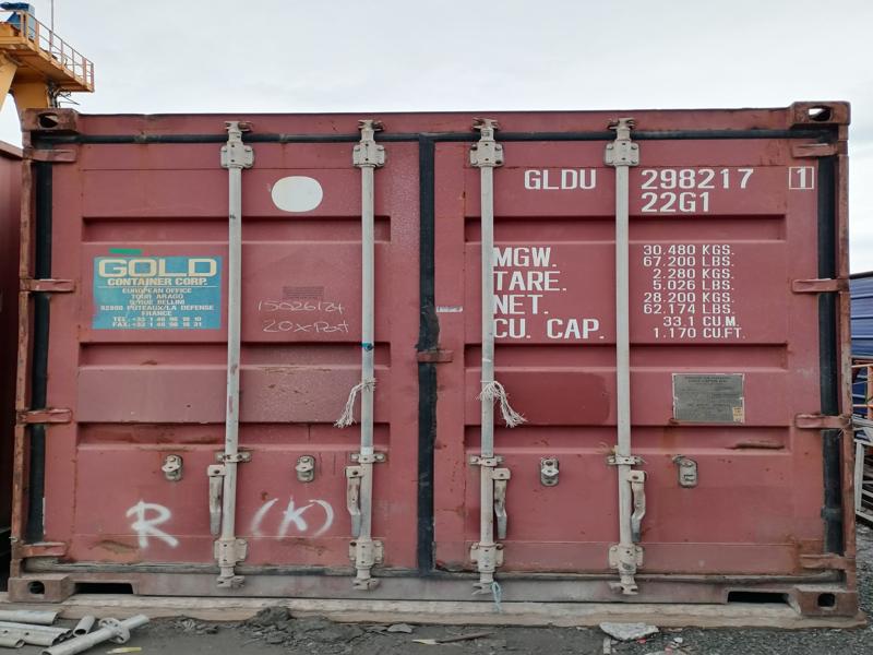 Storage Container Van 21 (20ft) 'SOLD'