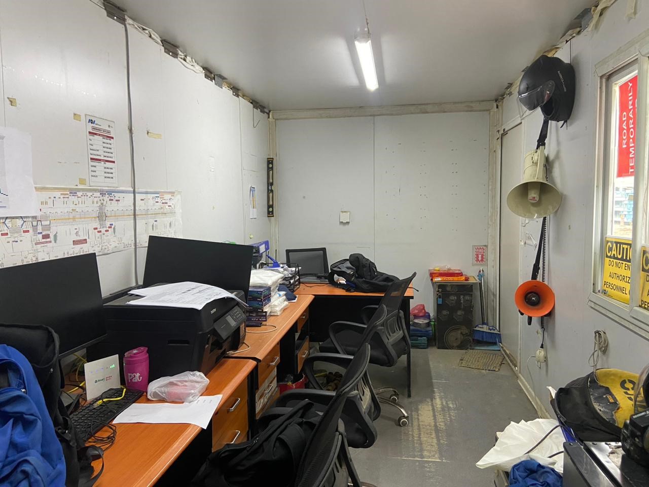 Office Container Van 2 (20ft) LG-Erection 'SOLD'