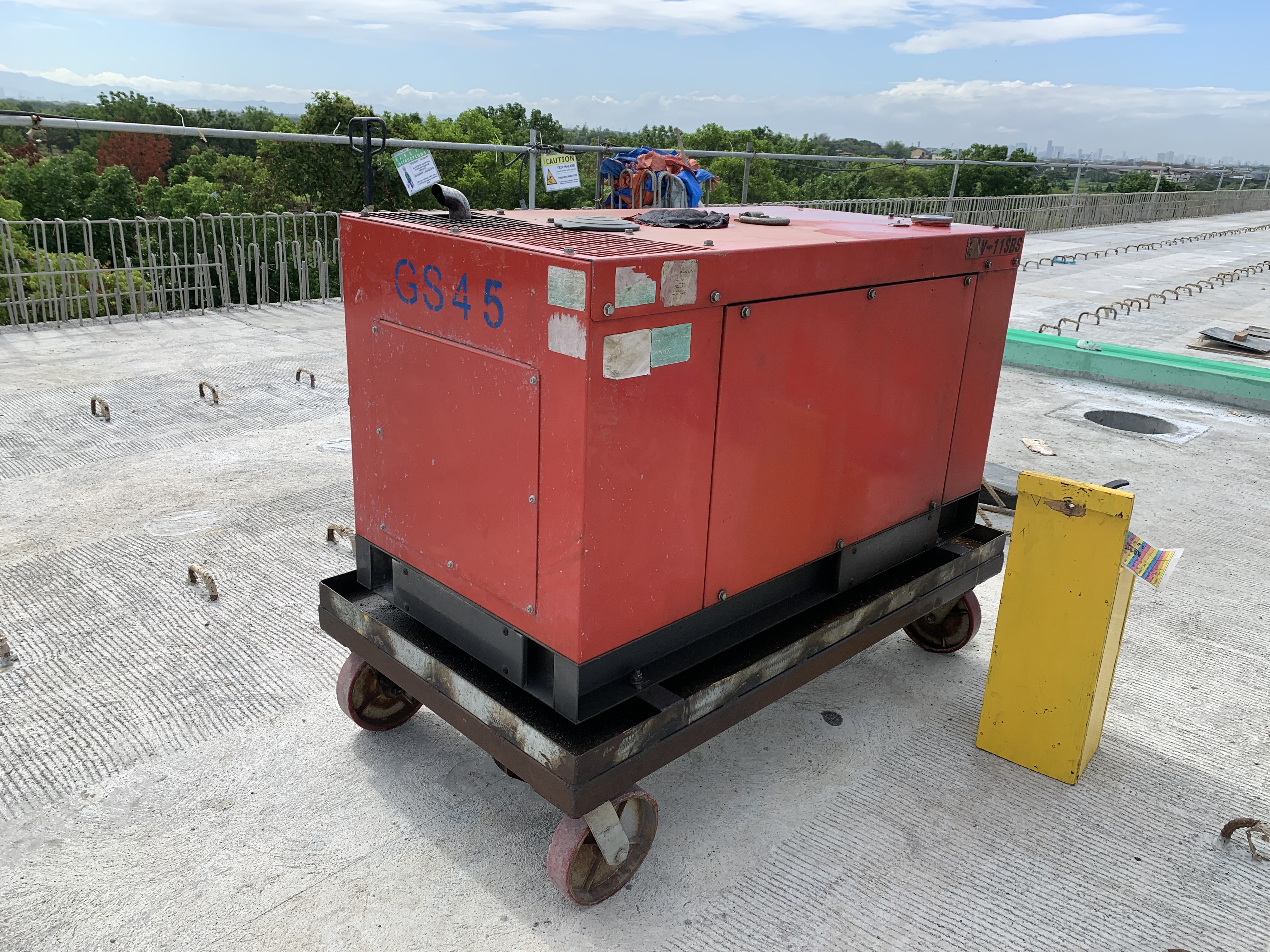 Generator 45 Daynamac / Kubota SKV-11SBS (2023) 10 kVA 'SOLD'