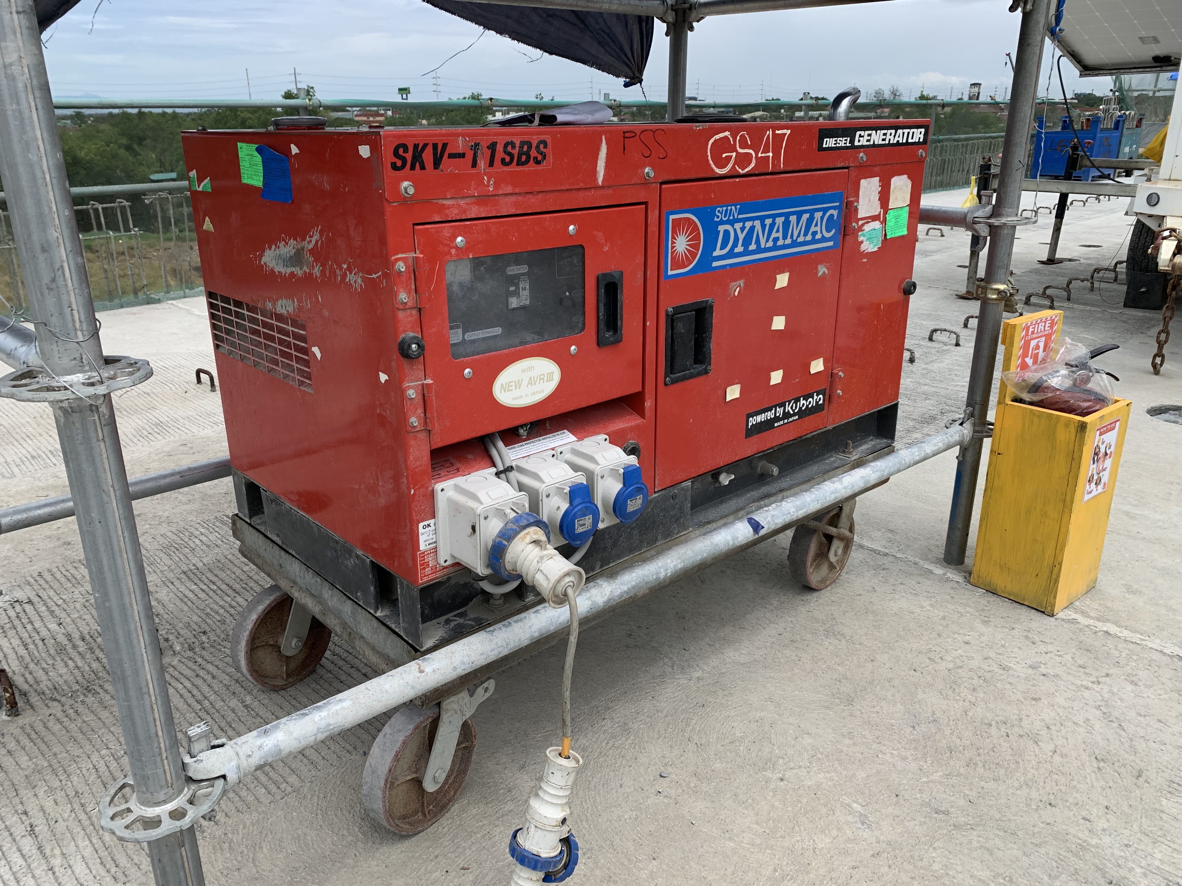 Generator 47 Daynamac / Kubota SKV-11SBS (2023) 10 kVA