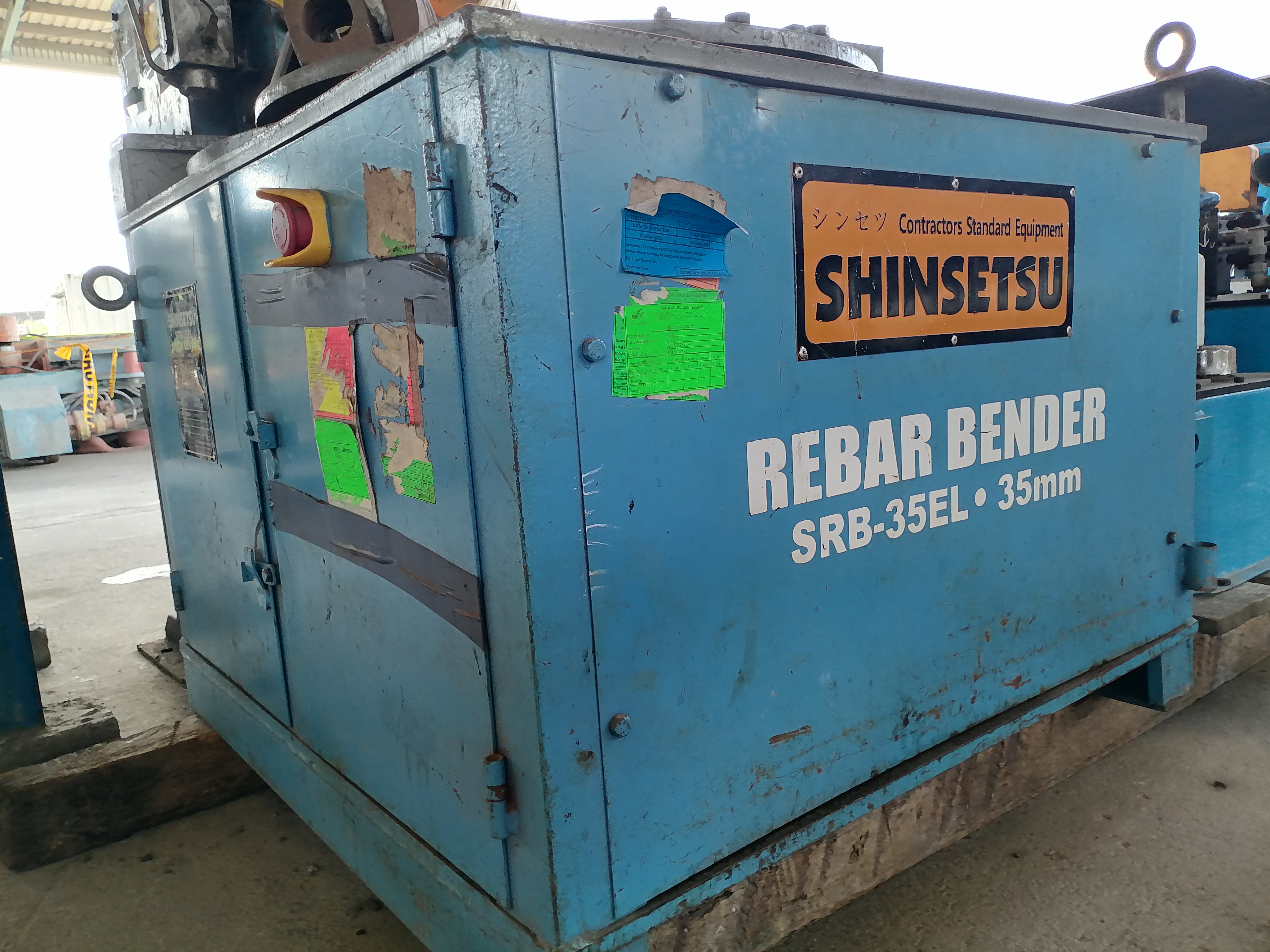 Shinsetsu SRB-35EL Rebar Bender