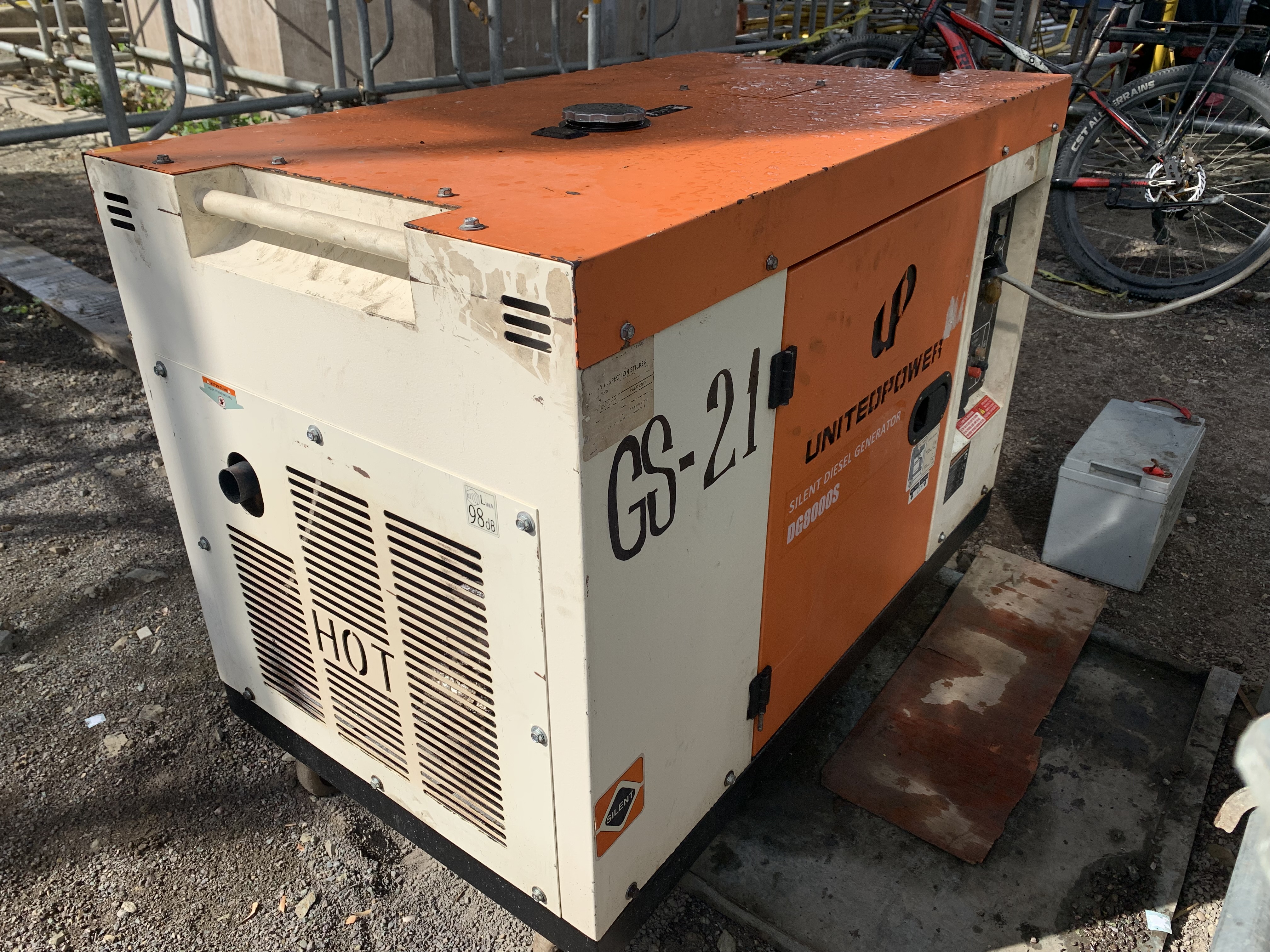Generator 21 United Power DG8000S (2022) 7.7 kVA 'SOLD'