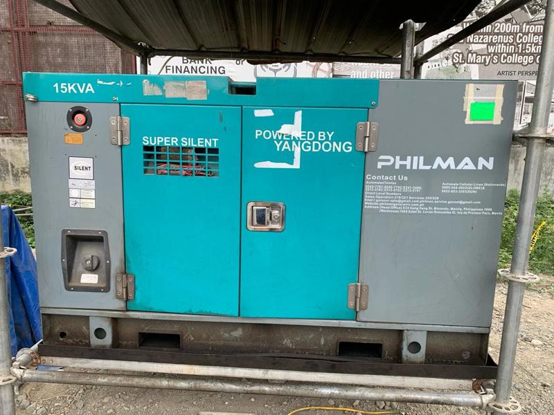 Generator 34 Philman / Yangdong C15YD (2022) 15 kVA