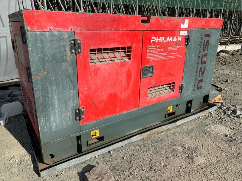 Generator 37 Philman / Isuzu PG-40-18 (2022) 40 kVA 'SOLD'