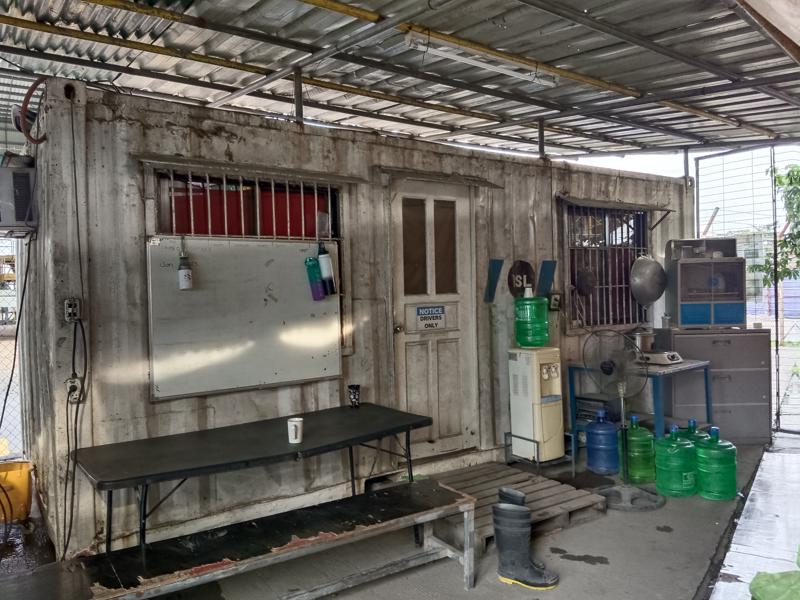 Office Container Van 29 (20ft) PCY 17 Driver Lounge 2 Window, 1 Door