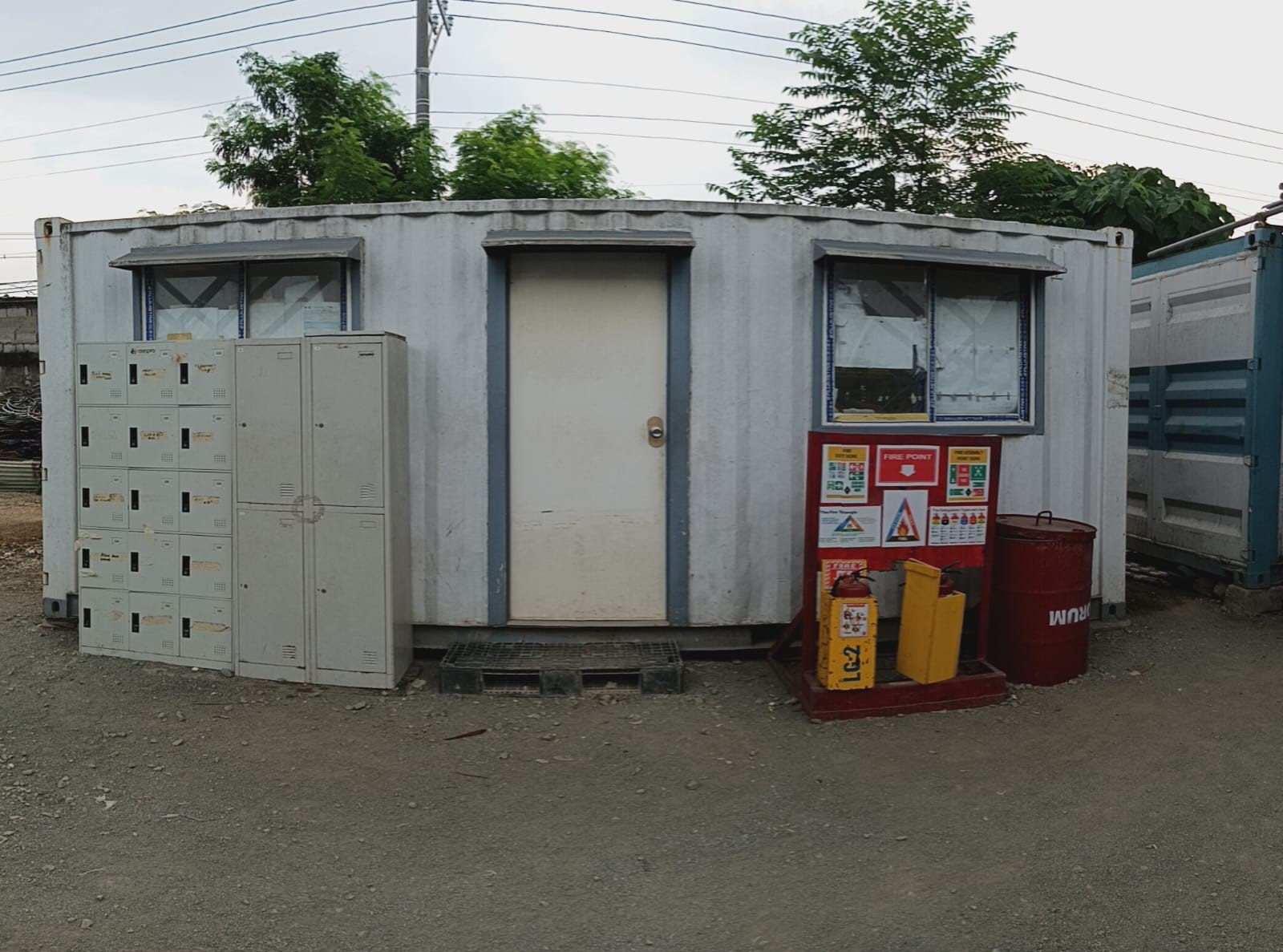 Office Container Van 3 (20ft) LG-Erection 'SOLD'