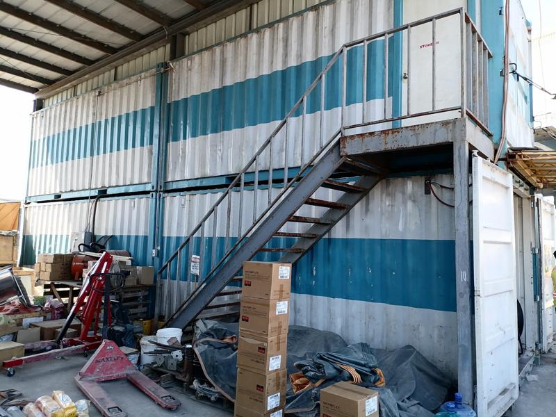 Office & Storage Container Van (20ft) Office 27 & Storage 28, 29, 30 'SOLD'