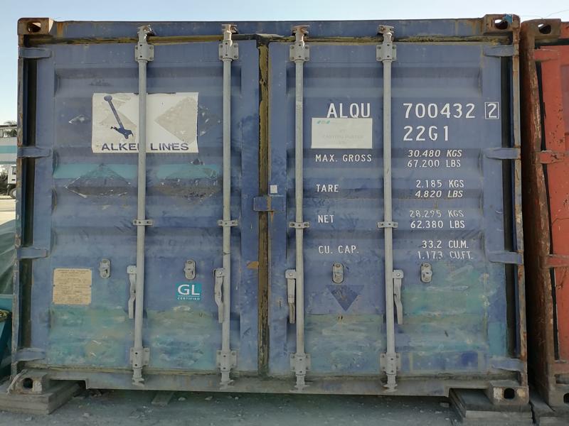 Storage Container Van 10 (20ft) 'SOLD'