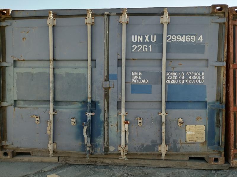 Storage Container Van 15 (20ft) 'SOLD'