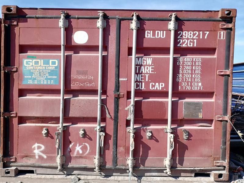 Storage Container Van 21 (20ft) 'SOLD'