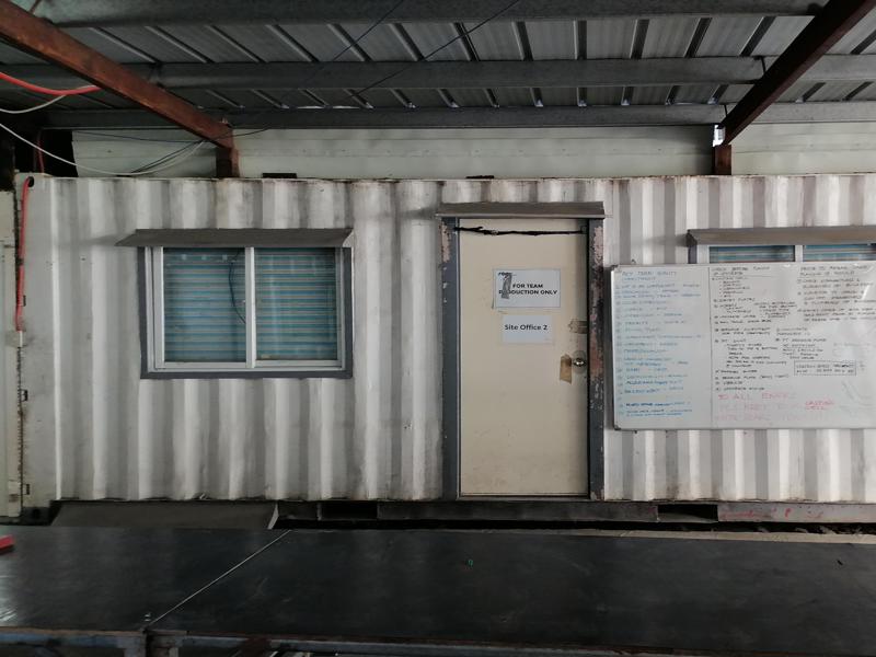 Office Container Van 6 (20ft)​ PCY2​ 2 Window, 1 Door 'SOLD'